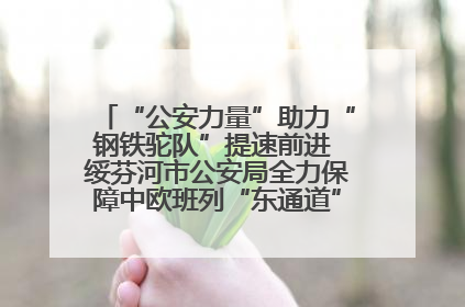 “公安力量”助力“钢铁驼队”提速前进 绥芬河市公安局全力保障中欧班列“东通道”绥芬河隧道贯通