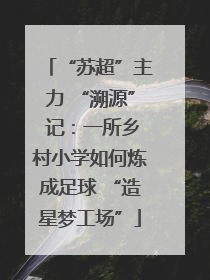“苏超”主力 “溯源” 记：一所乡村小学如何炼成足球 “造星梦工场”