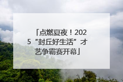 点燃夏夜！2025“封丘好生活”才艺争霸赛开幕