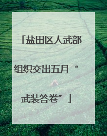 盐田区人武部组织交出五月“武装答卷”