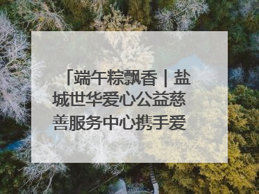 端午粽飘香｜盐城世华爱心公益慈善服务中心携手爱心企业发起情暖“城市守护者”慰问活动