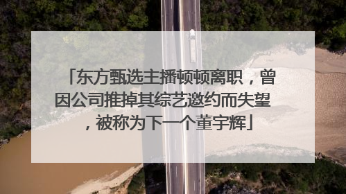 东方甄选主播顿顿离职，曾因公司推掉其综艺邀约而失望，被称为下一个董宇辉