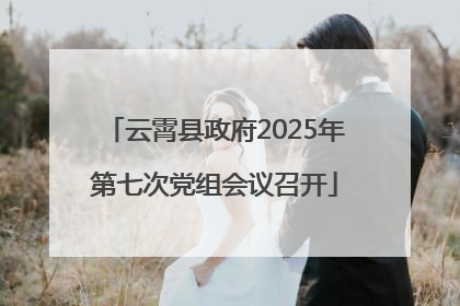 云霄县政府2025年第七次党组会议召开