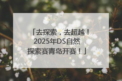 去探索，去超越！2025年DS自然探索赛青岛开赛！