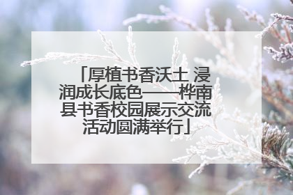 厚植书香沃土 浸润成长底色——桦南县书香校园展示交流活动圆满举行