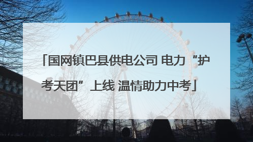 国网镇巴县供电公司 电力“护考天团”上线 温情助力中考