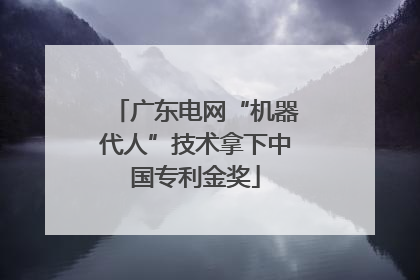 广东电网“机器代人”技术拿下中国专利金奖