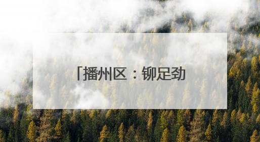 播州区：铆足劲头“抢春光”全力拼出“首季红”