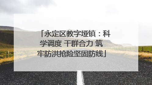 永定区教字垭镇：科学调度 干群合力 筑牢防洪抢险坚固防线