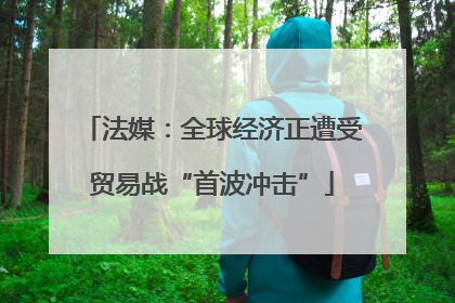 法媒：全球经济正遭受贸易战“首波冲击”
