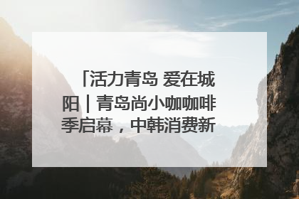 活力青岛 爱在城阳｜青岛尚小咖咖啡季启幕，中韩消费新场景点燃夏日热情