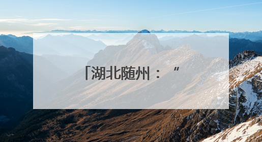湖北随州：“绿能”涌动助力城市转型发展