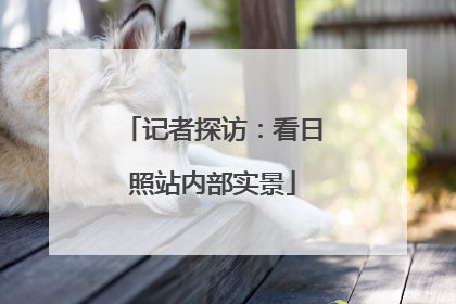 记者探访：看日照站内部实景