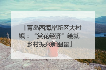 青岛西海岸新区大村镇：“赏花经济”绘就乡村振兴新图景