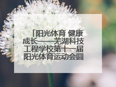 阳光体育 健康成长——芜湖科技工程学校第十一届阳光体育运动会圆满落幕