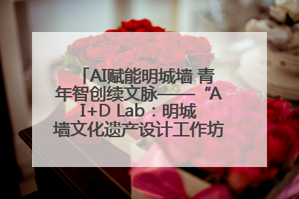 AI赋能明城墙 青年智创续文脉——“AI+D Lab：明城墙文化遗产设计工作坊”在南京开营